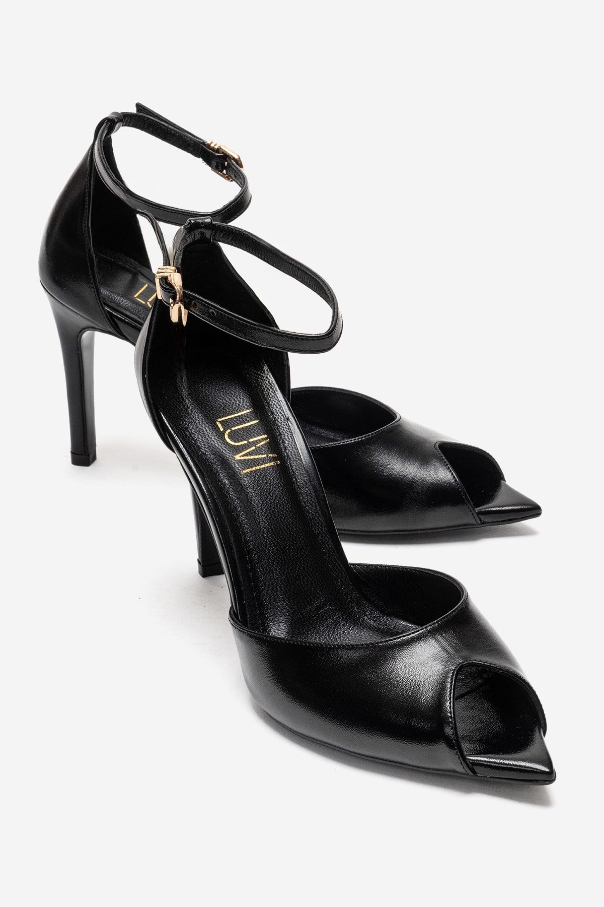DONA - Zapato de tacón de aguja negro (Mujer)