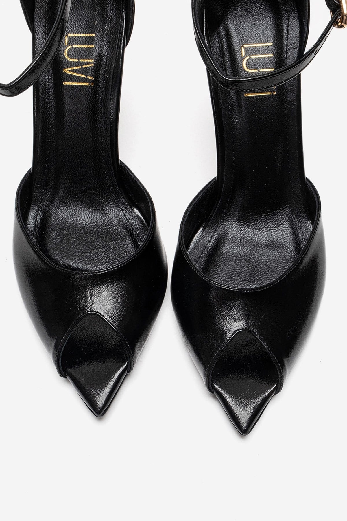 DONA - Zapato de tacón de aguja negro (Mujer)