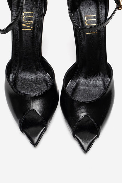 DONA - Zapato de tacón de aguja negro (Mujer)