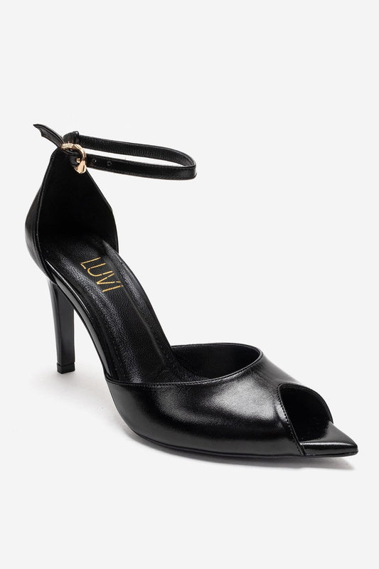 DONA - Zapato de tacón de aguja negro (Mujer)
