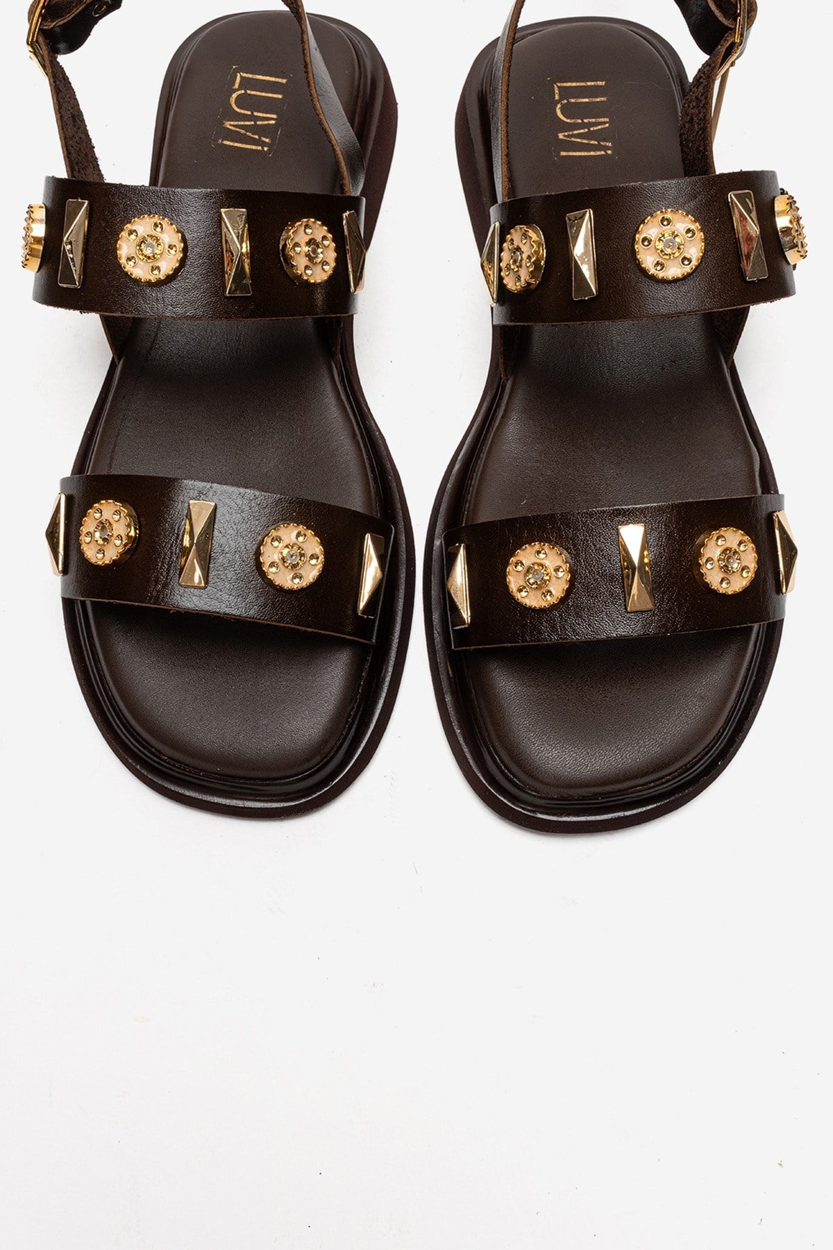 Libera - Brown Genuine Leather Sandal (Women)