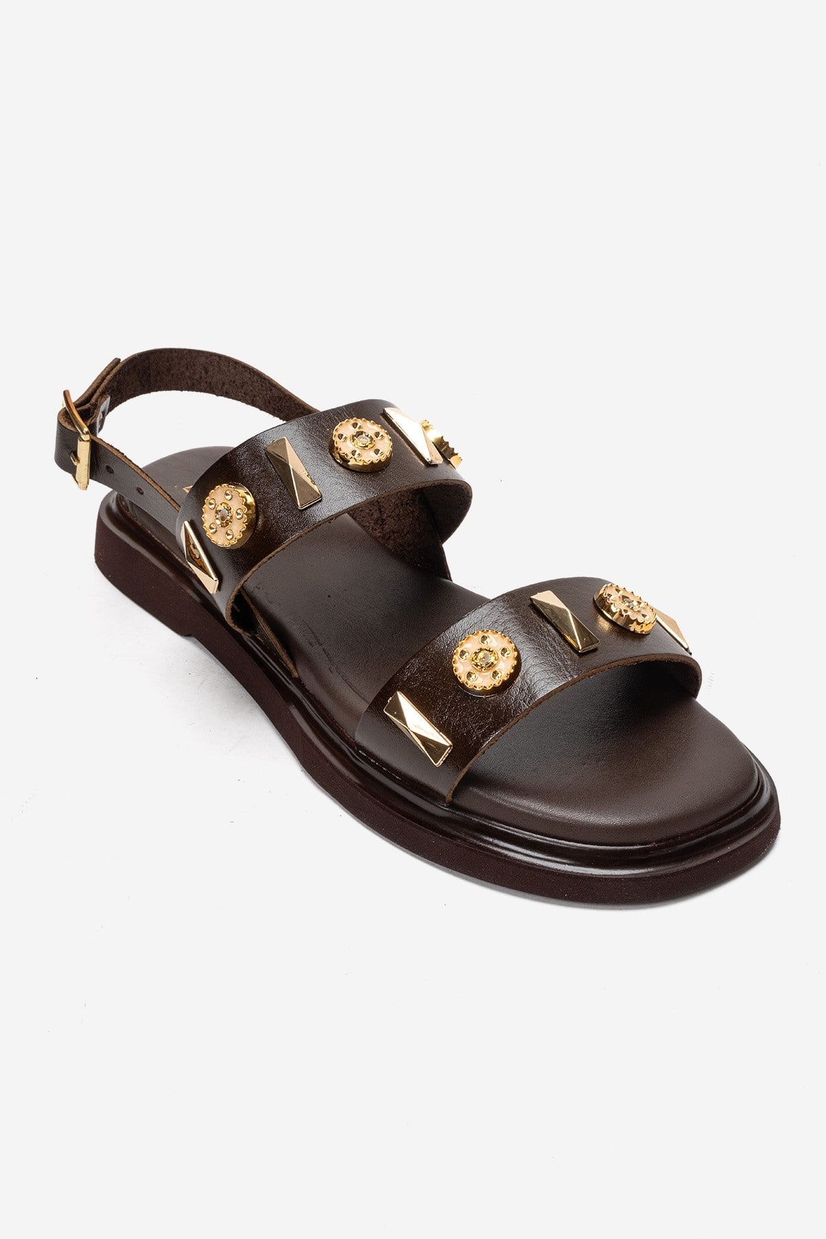 Libera - Brown Genuine Leather Sandal (Women)