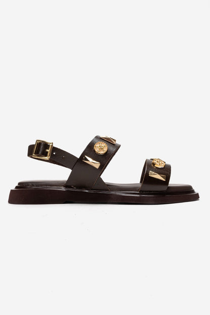 Libera - Brown Genuine Leather Sandal (Women)