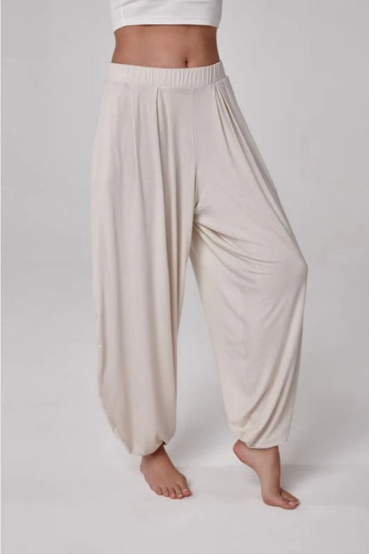Pantalones de descanso ligeros de modal Relactive Wear-Seralya Stone
