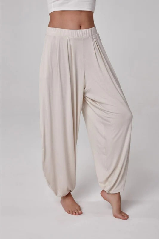 Pantalones de descanso ligeros de modal Relactive Wear-Seralya Stone