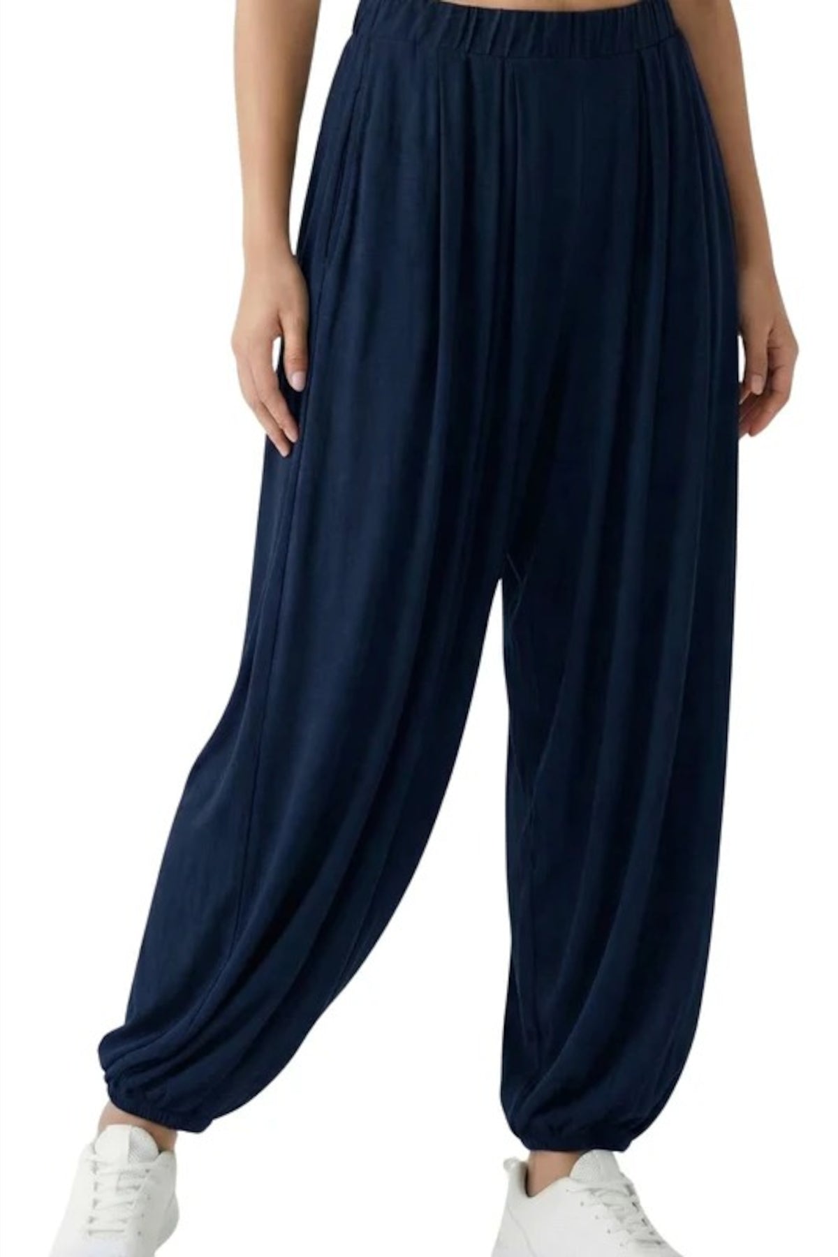 Relactive Wear-Seralya Navy Lightweight Modal Lounge Pants -