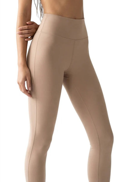 Relactive Wear-Zarine Leggings ultra suaves de mezcla de modal para mujer, color marrón lechoso