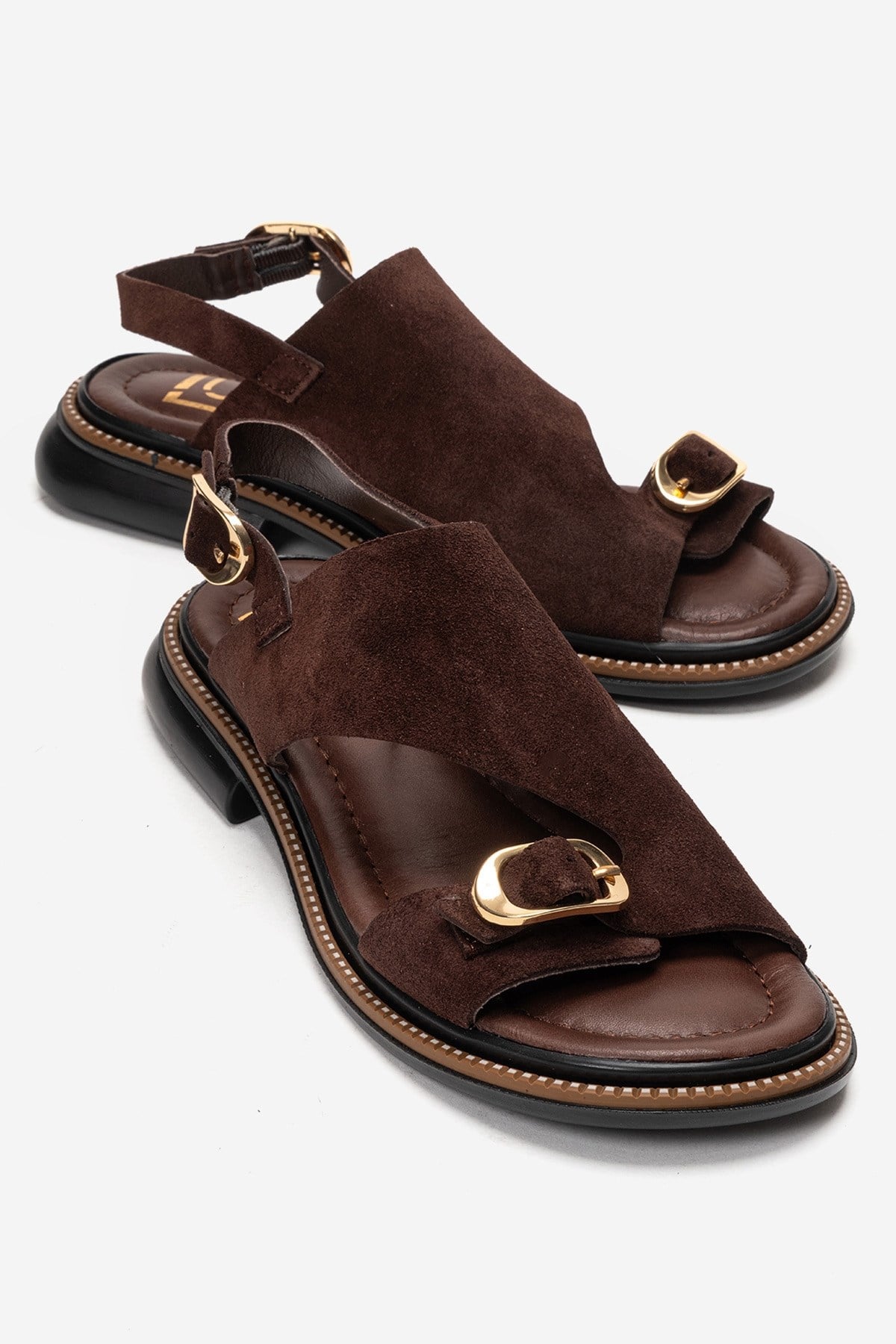 CRUEL - Brown Genuine Leather Sandal (Women)