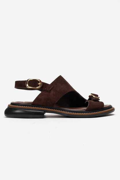 CRUEL - Brown Genuine Leather Sandal (Women)