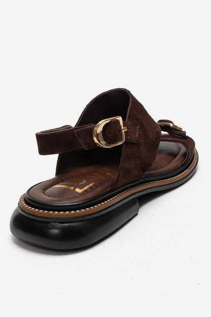 CRUEL - Brown Genuine Leather Sandal (Women)
