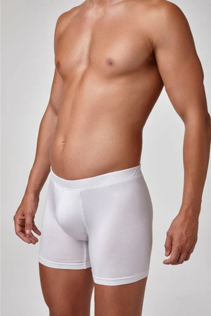Bóxers ajustados Darius Ultra Soft Modal Stretch, paquete de 2 (negro/blanco)