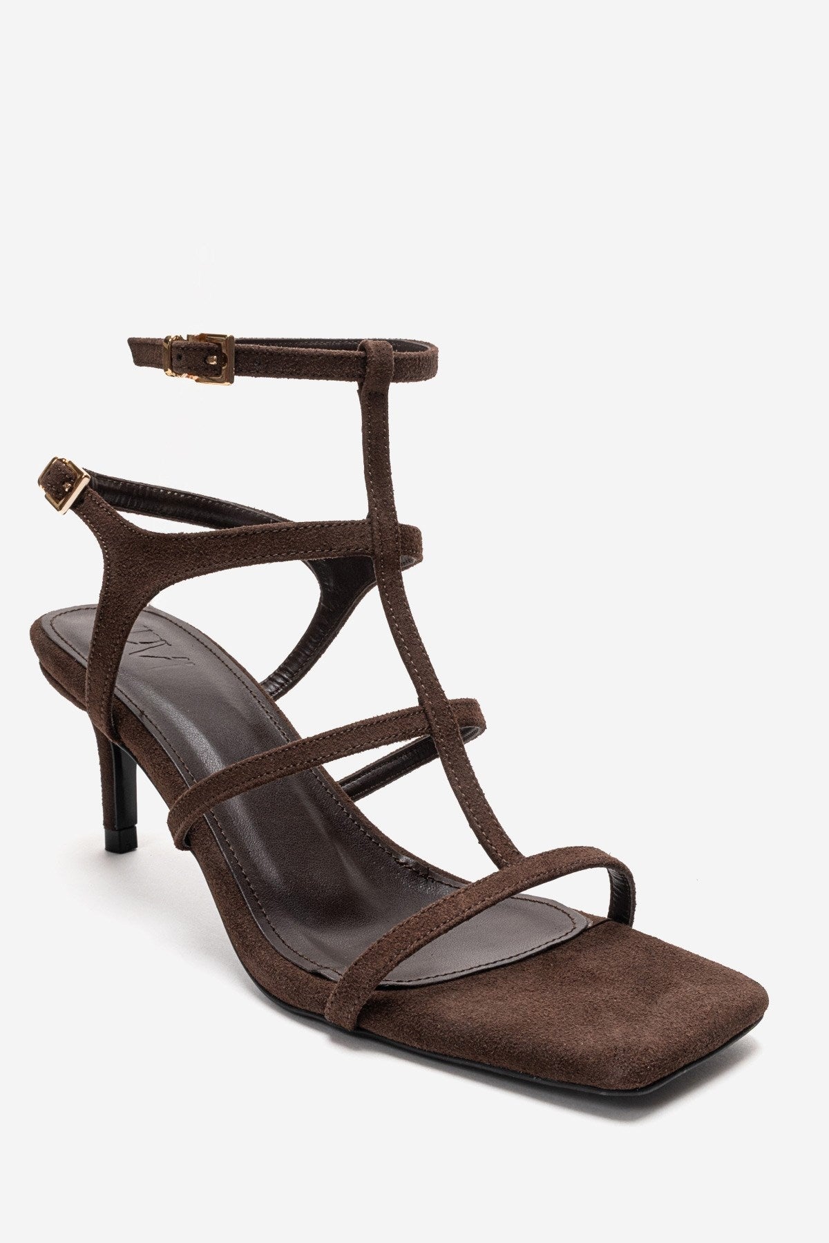 VIENTO - Zapatos de tacón fino marrones (mujer)