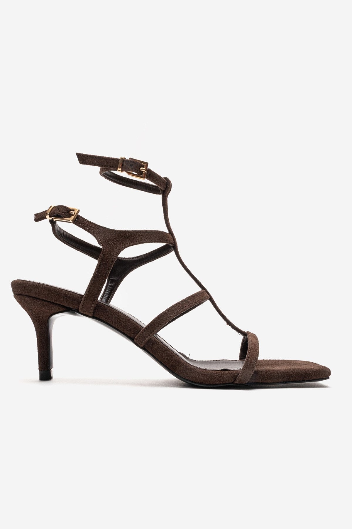VIENTO - Zapatos de tacón fino marrones (mujer)