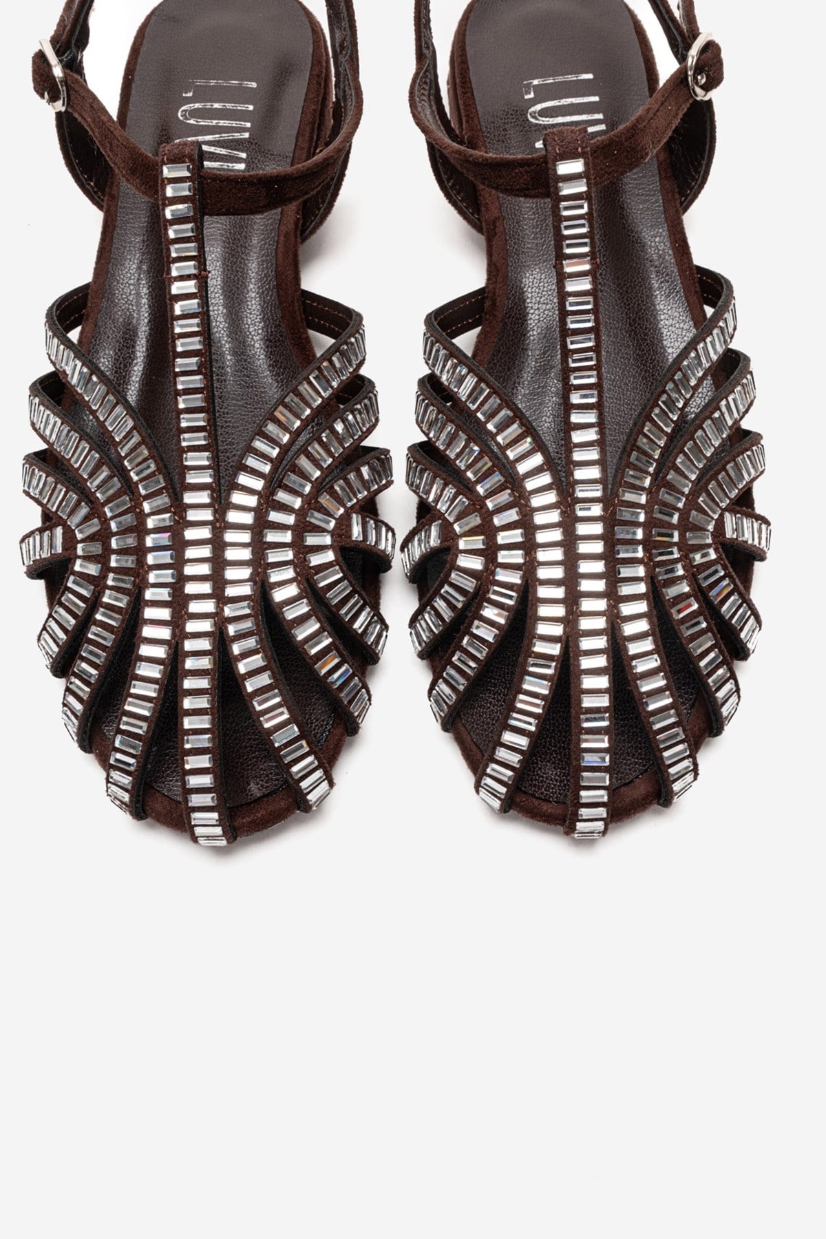 LAVINA - Brown Genuine Leather Sandal (Women)