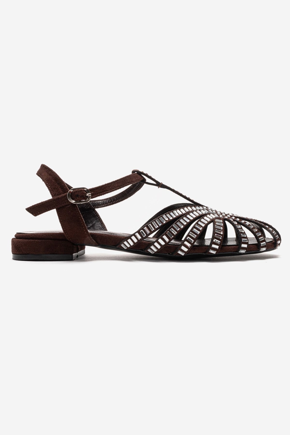 LAVINA - Brown Genuine Leather Sandal (Women)