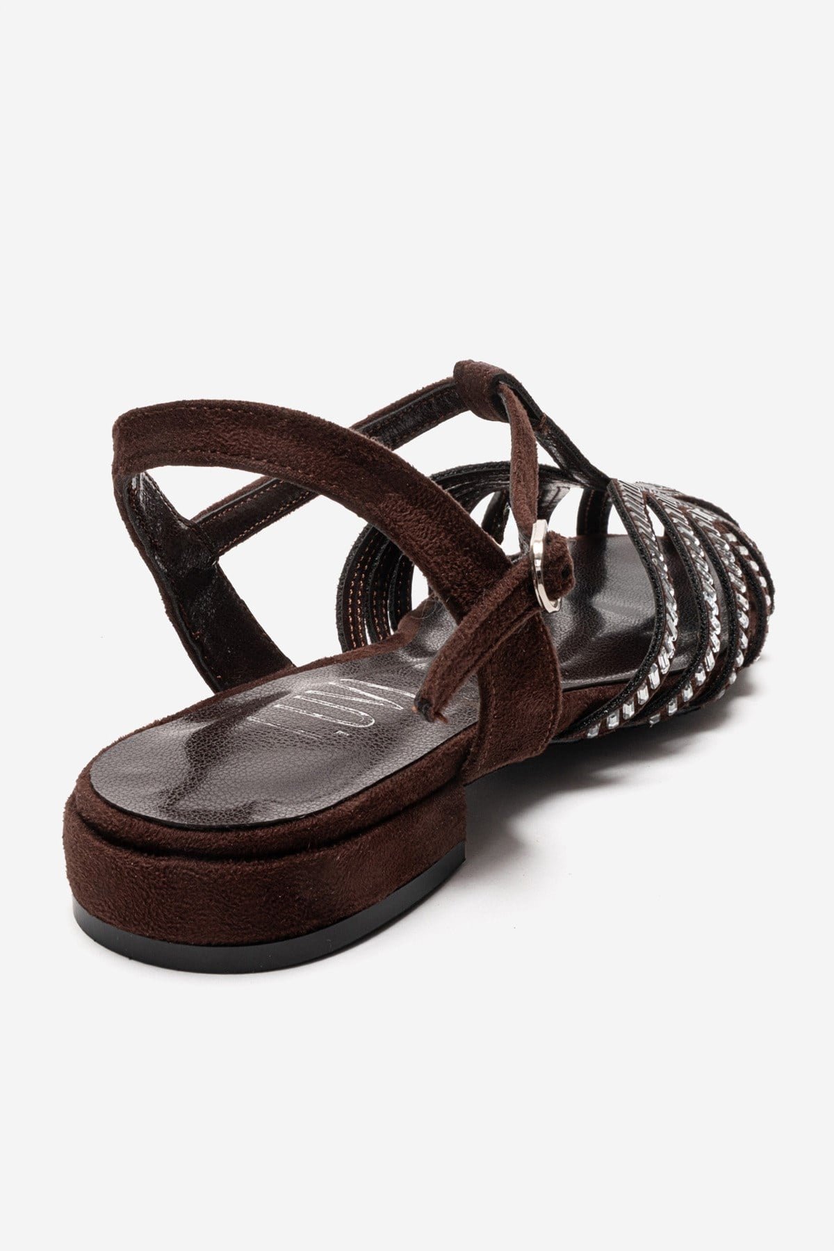 LAVINA - Brown Genuine Leather Sandal (Women)