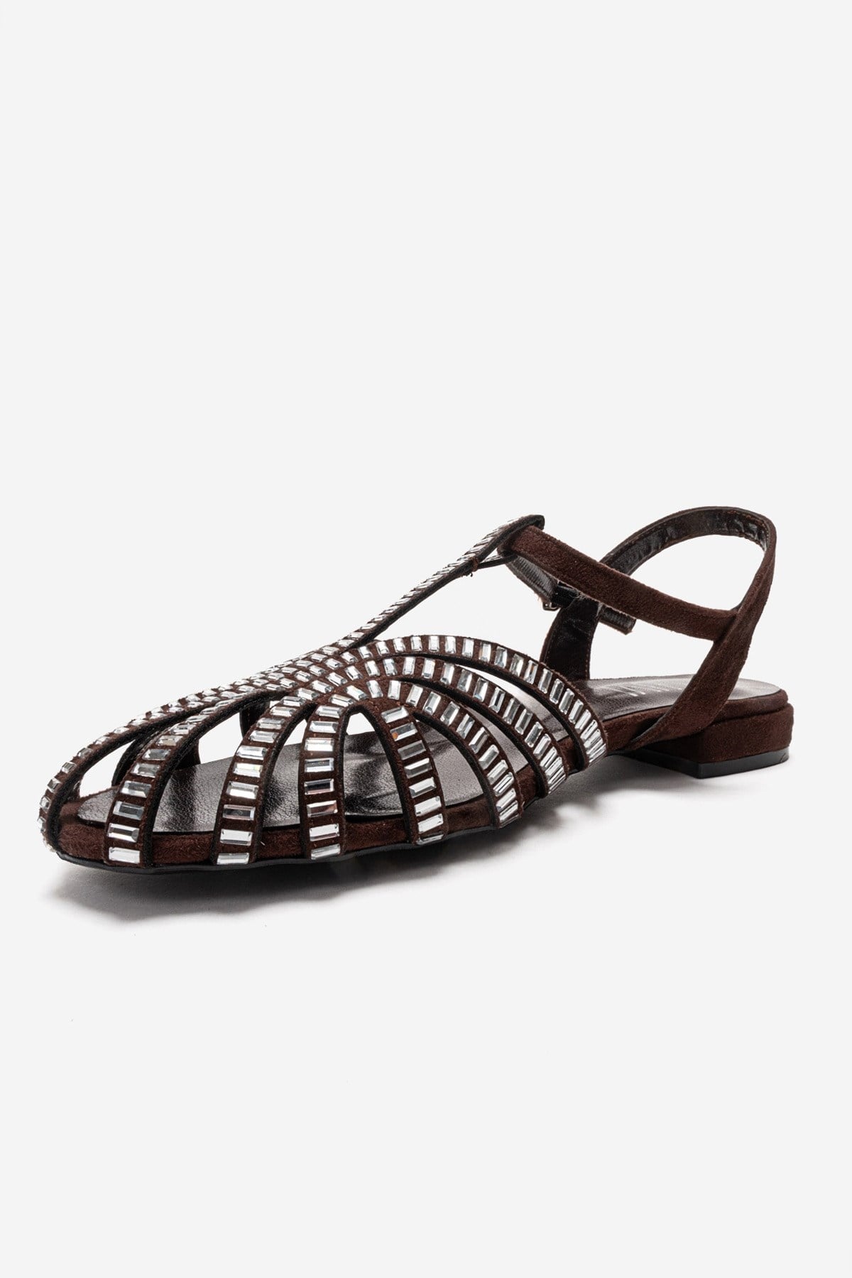LAVINA - Brown Genuine Leather Sandal (Women)