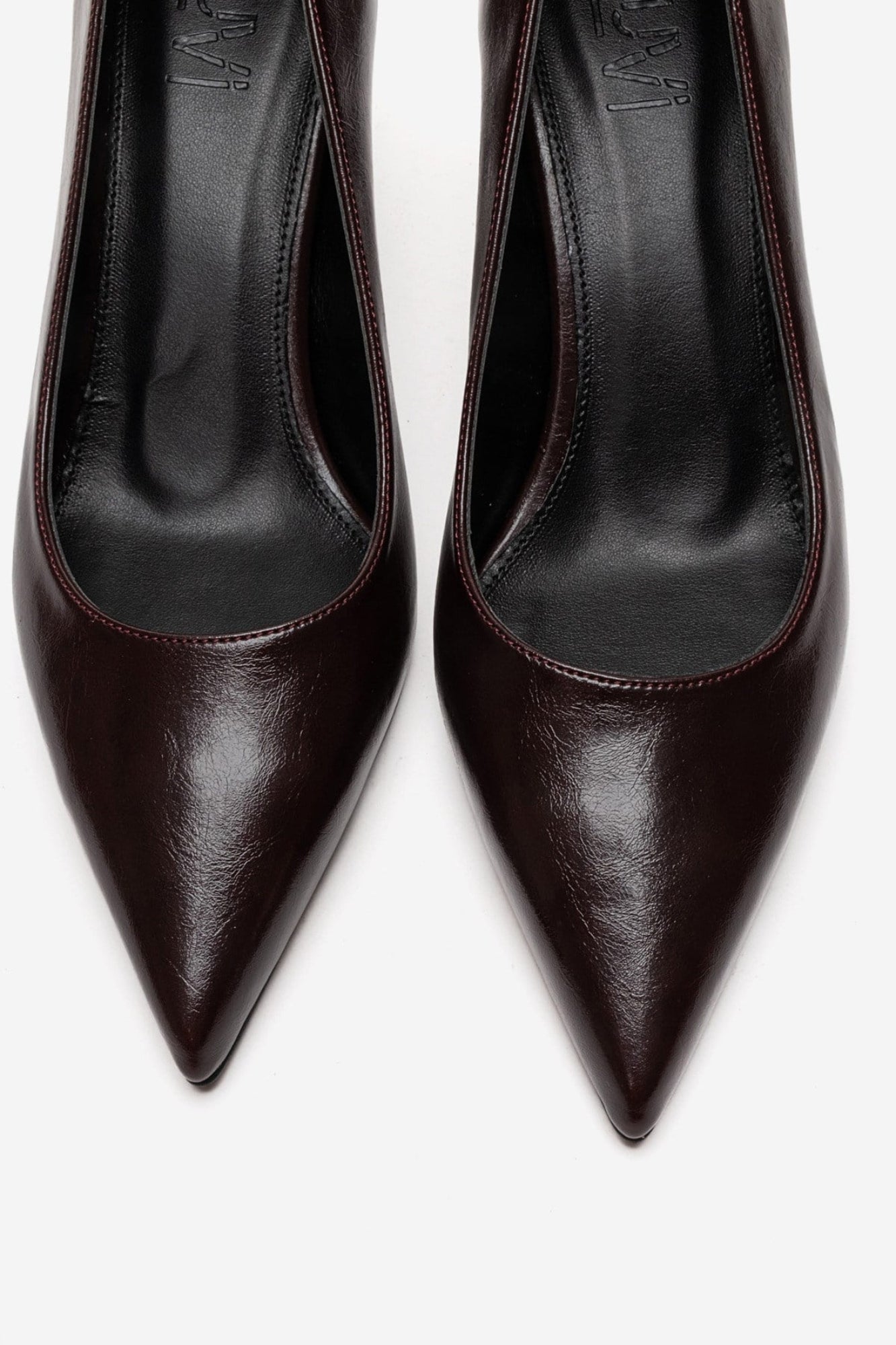 VELMIRA - Burgundy Stiletto Pump (Women)