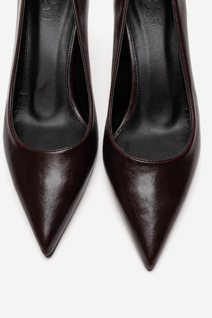 VELMIRA - Burgundy Stiletto Pump (Women)