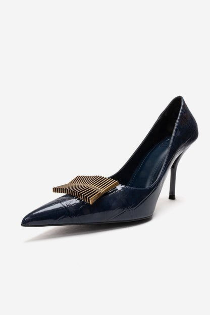 DEXEN - Navy Stiletto Pump (Women)