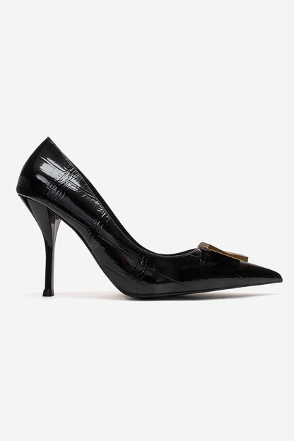 DEXEN - Black Stiletto Pump (Women)