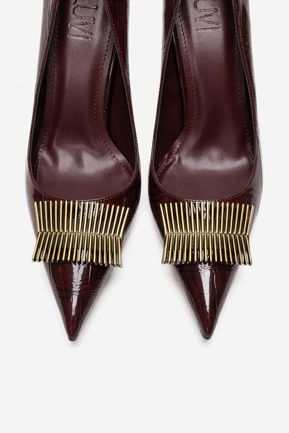 DEXEN - Burgundy Stiletto Pump (Women)