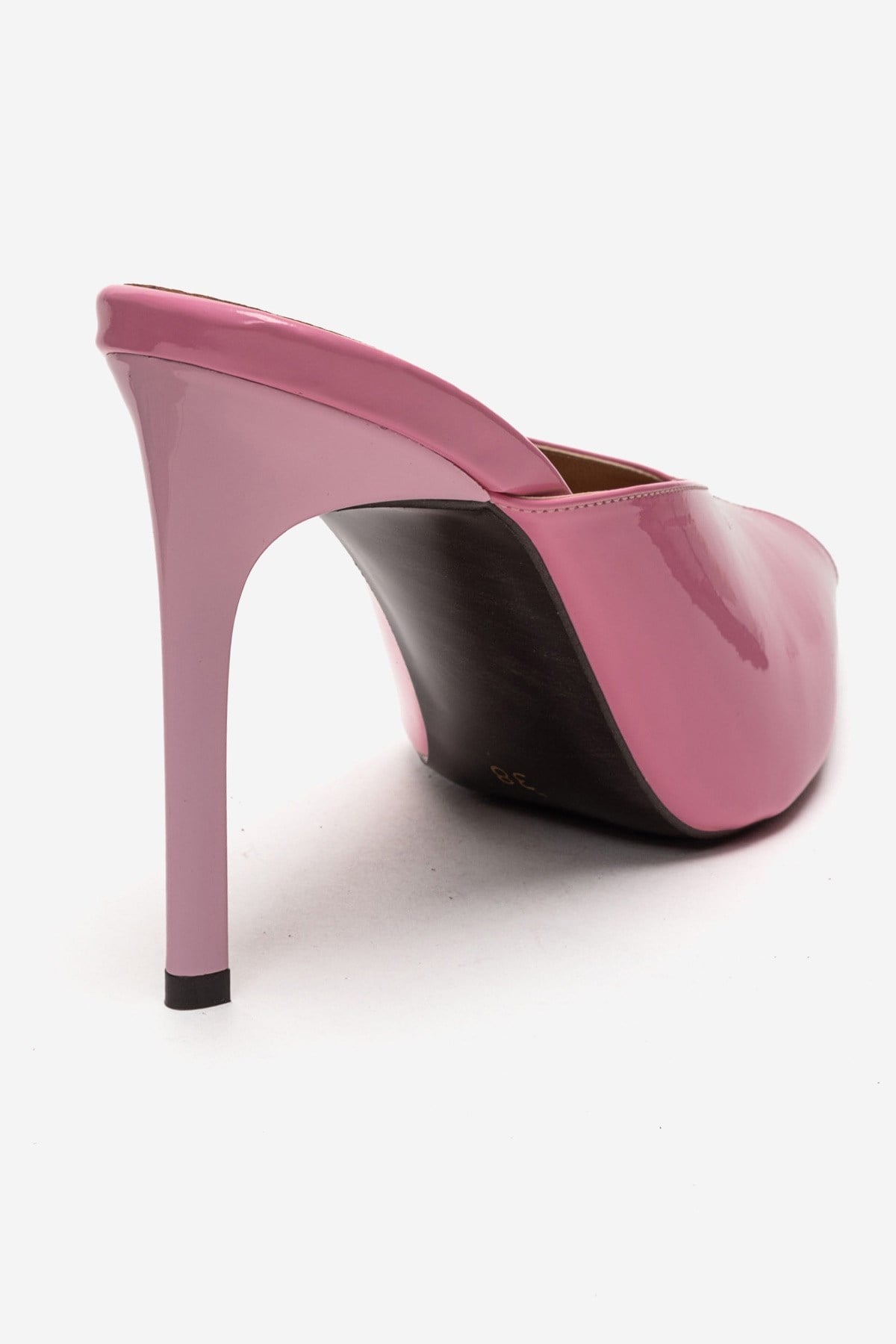 Mirena - Pink Genuine Leather Stiletto Mule (Women)