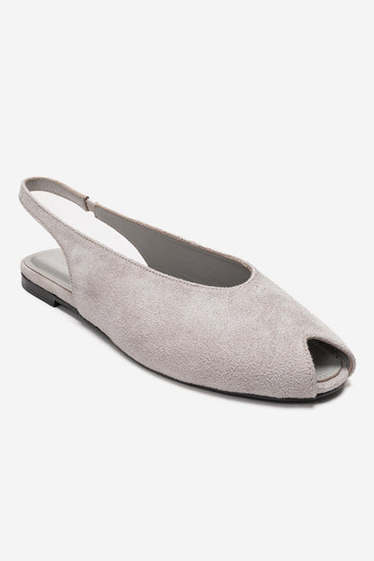 SERINA - Off-White Genuine Leather Sandal (Women)