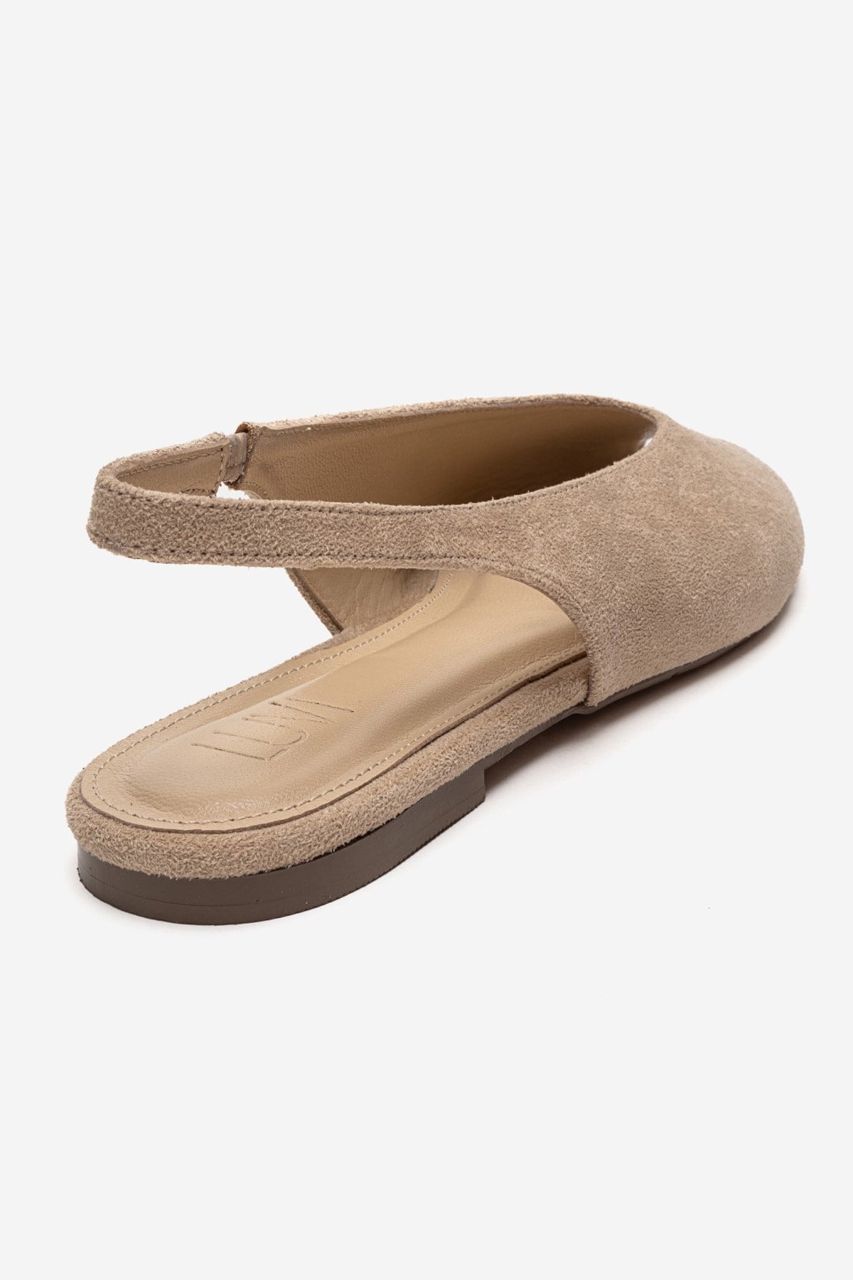 SERINA - Beige Genuine Leather Sandal (Women)