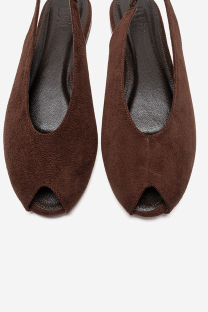 SERINA - Brown Genuine Leather Sandal (Women)