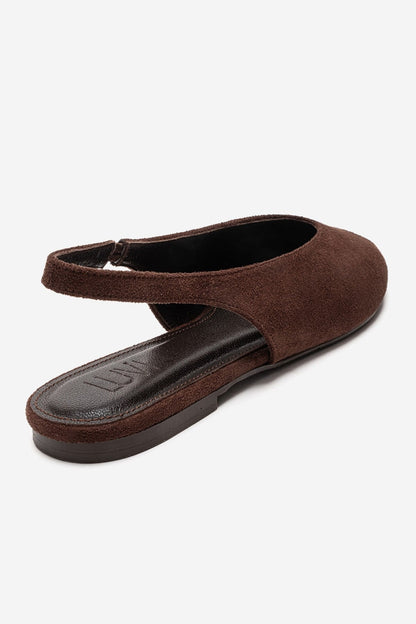 SERINA - Brown Genuine Leather Sandal (Women)