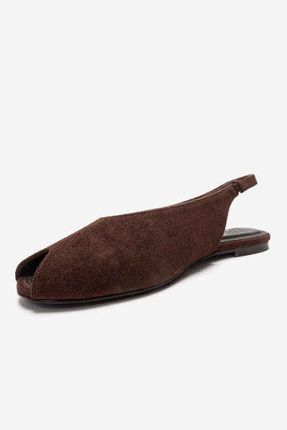 SERINA - Brown Genuine Leather Sandal (Women)