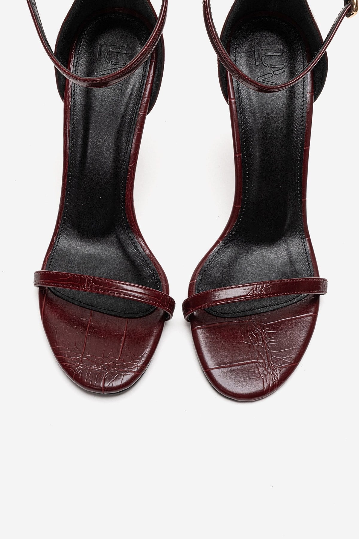 Yelena - Burgundy Stiletto Pump (Women)