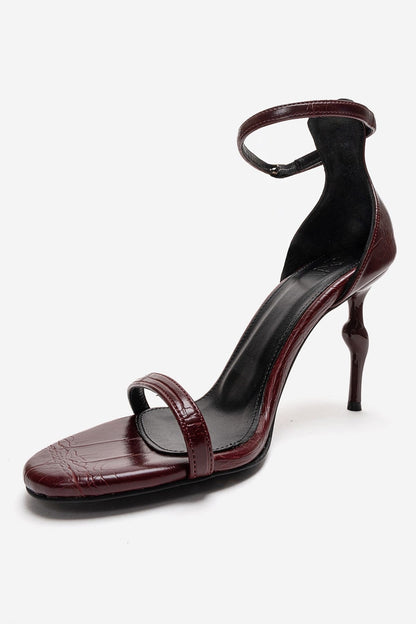 Yelena - Burgundy Stiletto Pump (Women)