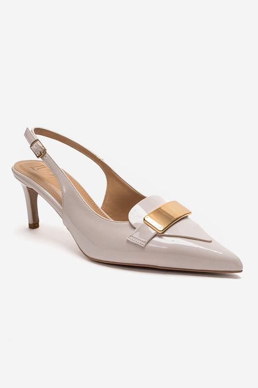 Sollenne - Off-White Stiletto Pump (Women)