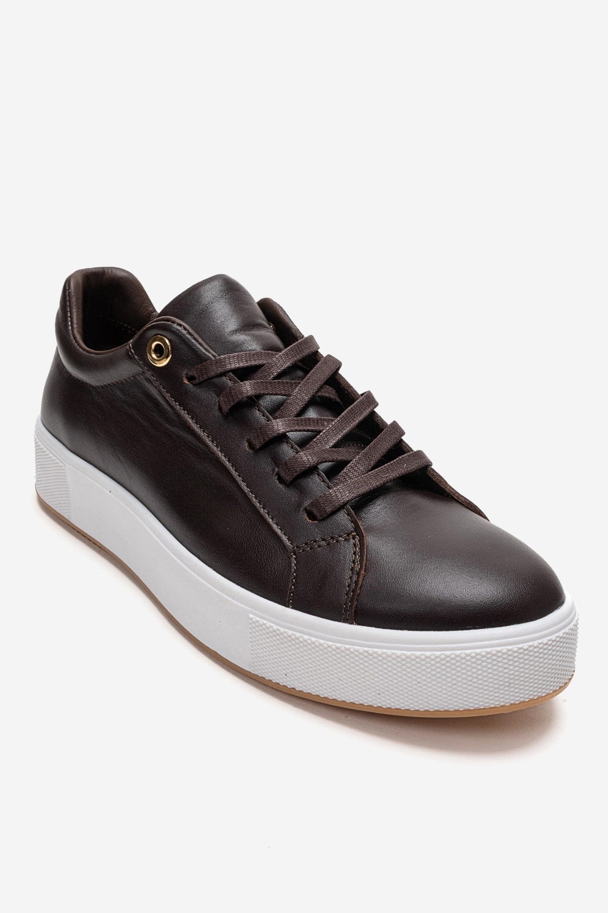 PALLEN - Brown Genuine Leather Sneaker (Women)