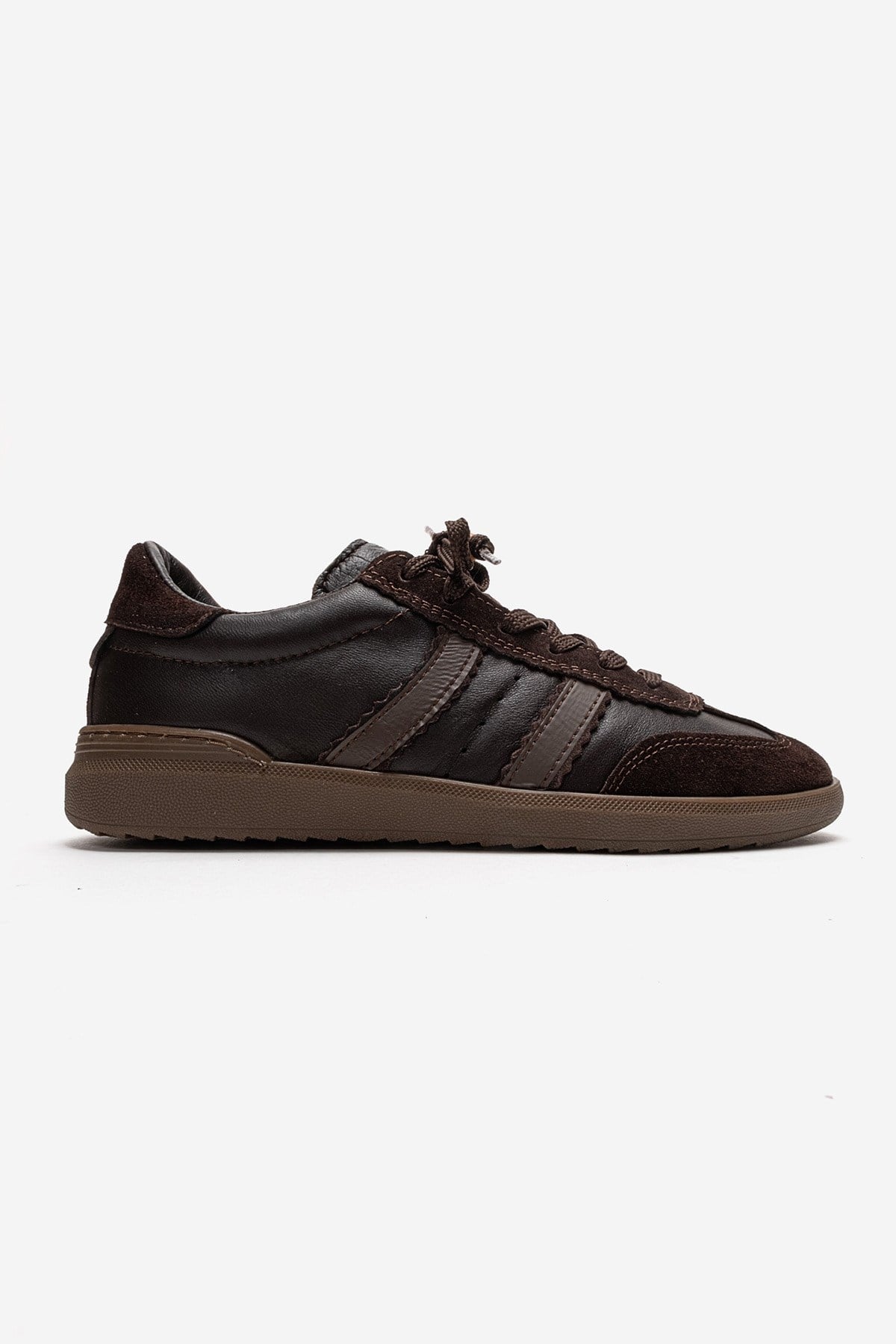 ARDIX - Brown Genuine Leather Sneaker (Women)