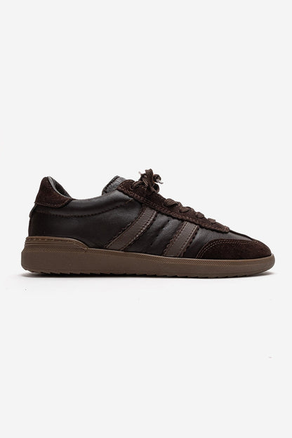 ARDIX - Brown Genuine Leather Sneaker (Women)