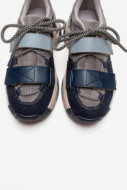 LULEN - Navy Velcro Sneaker (Women)