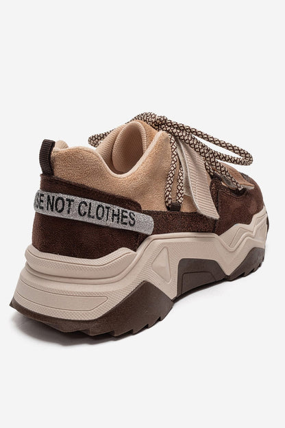 LULEN - Mocha Velcro Sneaker (Women)