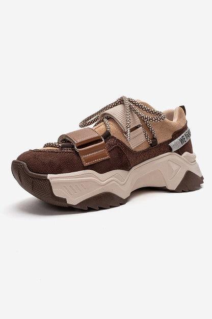 LULEN - Mocha Velcro Sneaker (Women)