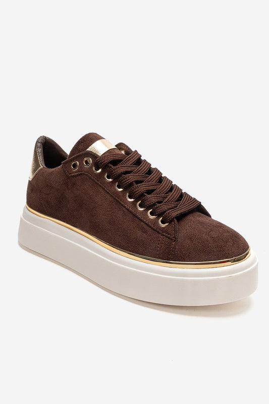 BORENA - Zapatillas plataforma Moca (Mujer)