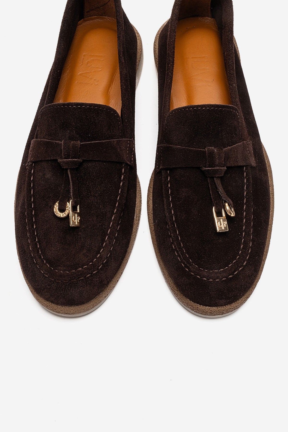 ILVENA - Brown Genuine Leather Loafer (Women)