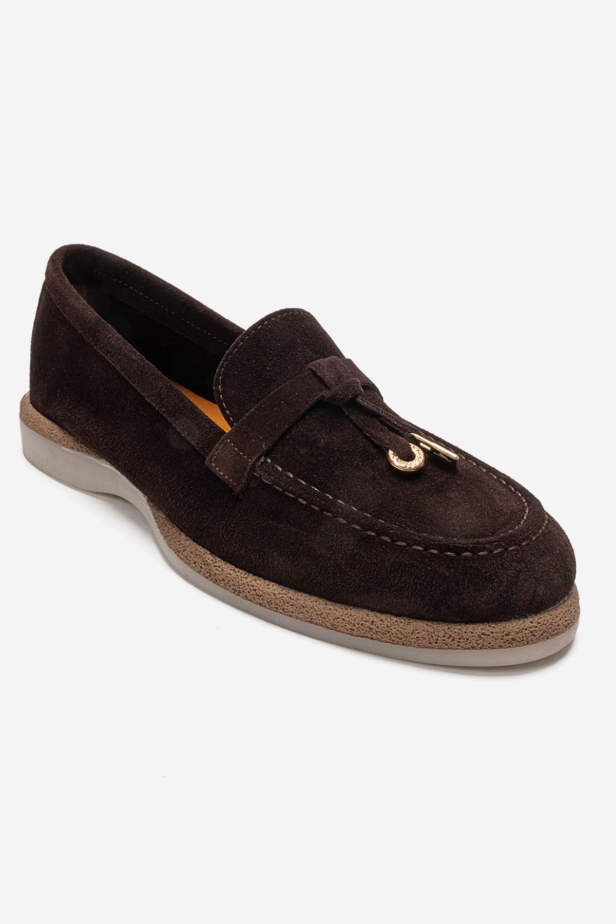 ILVENA - Brown Genuine Leather Loafer (Women)