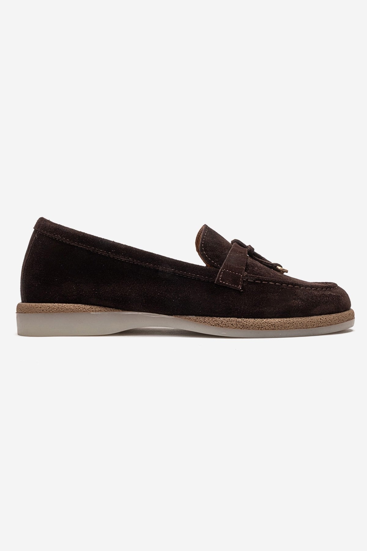 ILVENA - Brown Genuine Leather Loafer (Women)