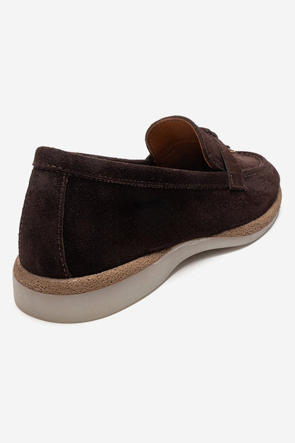 ILVENA - Brown Genuine Leather Loafer (Women)