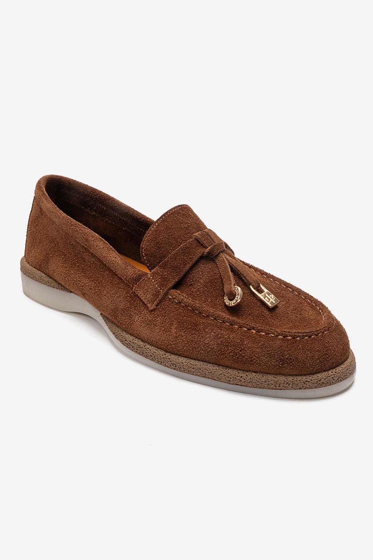 ILVENA - Cognac Genuine Leather Loafer (Women)