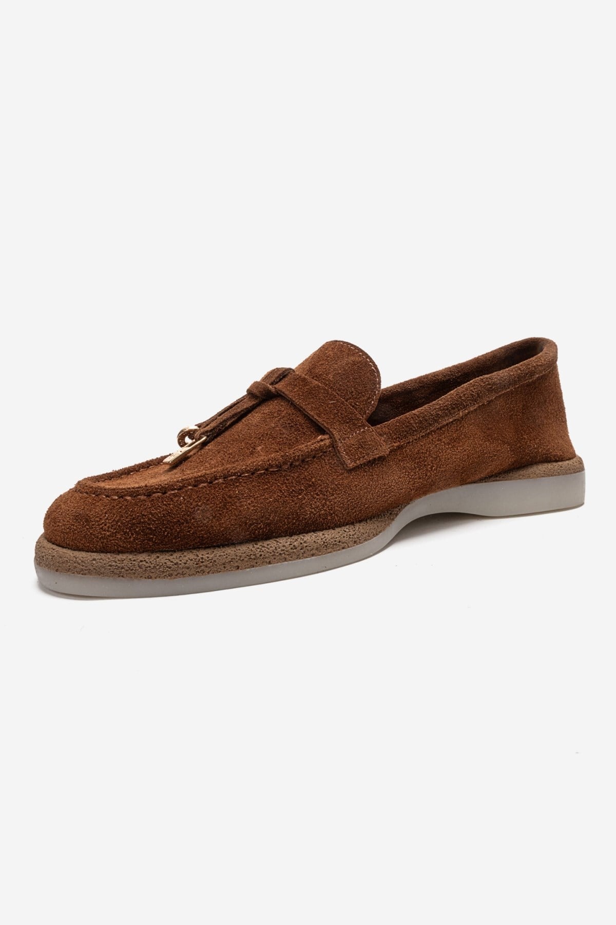 ILVENA - Cognac Genuine Leather Loafer (Women)