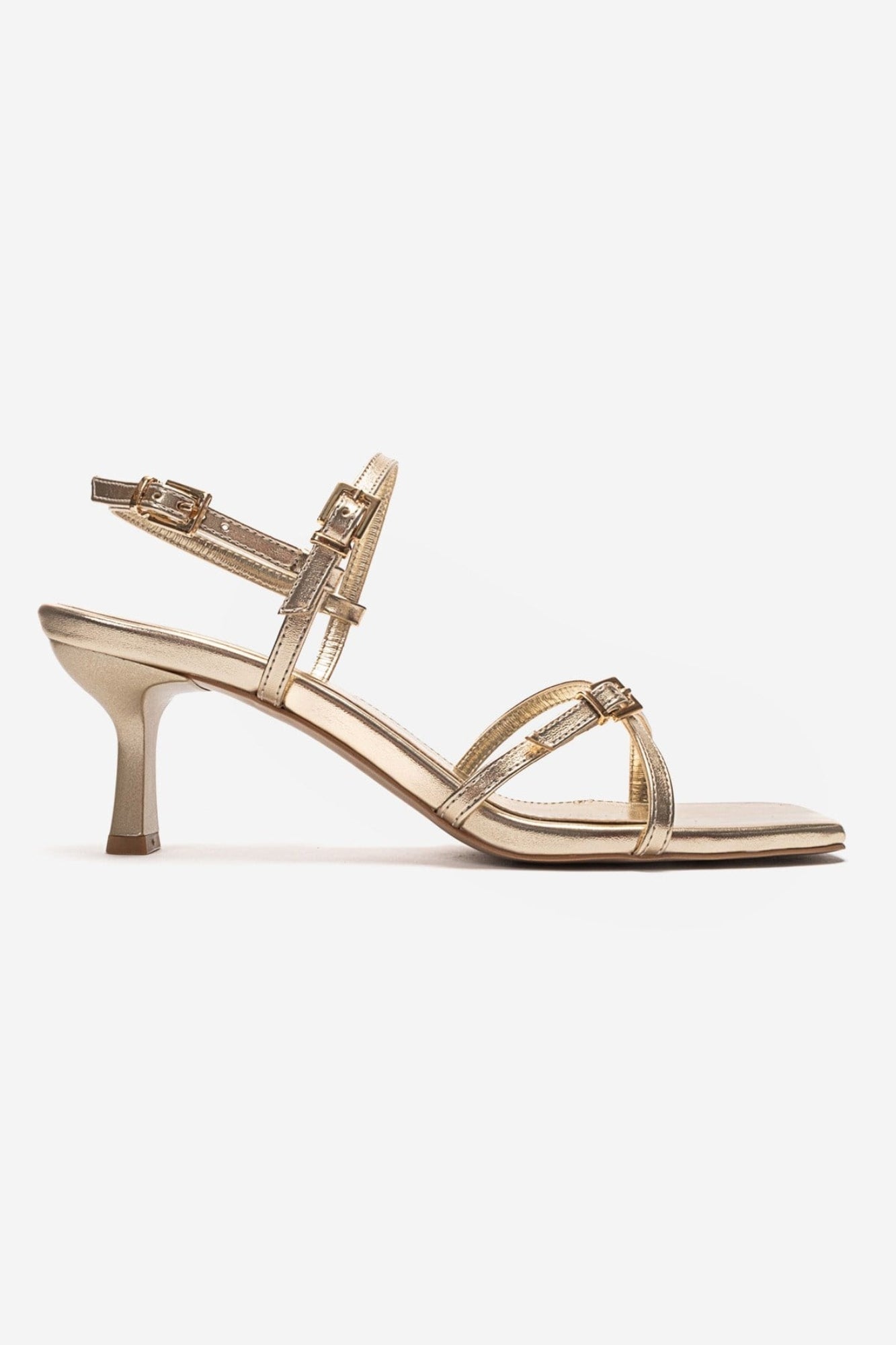 NEBEL - Gold Heeled Shoe (Women)