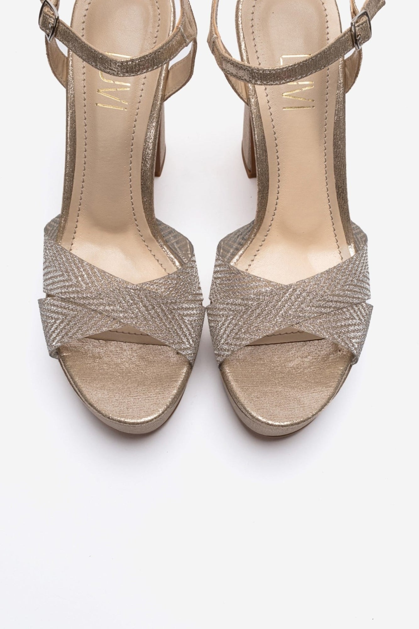 ORELION - Gold Platform Heel (Women)